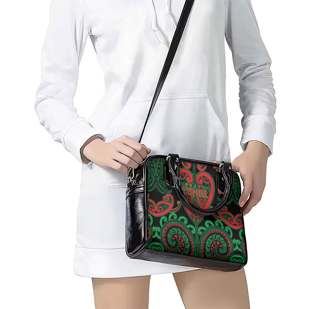 Aotearoa Ngai Tuhoe Shoulder Handbag Maori Tribal Pattern
