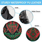 Aotearoa Ngai Tuhoe Spare Tire Cover Maori Tribal Pattern