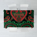 Aotearoa Ngai Tuhoe Tablecloth Maori Tribal Pattern