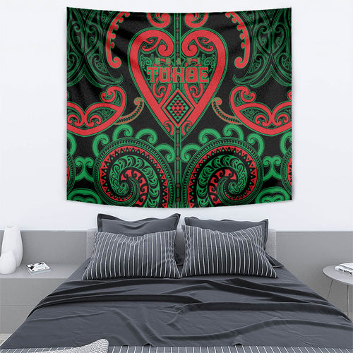 Aotearoa Ngai Tuhoe Tapestry Maori Tribal Pattern