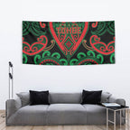Aotearoa Ngai Tuhoe Tapestry Maori Tribal Pattern