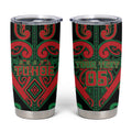 Custom Aotearoa Ngai Tuhoe Tumbler Cup Maori Tribal Pattern