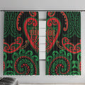 Aotearoa Ngai Tuhoe Window Curtain Maori Tribal Pattern