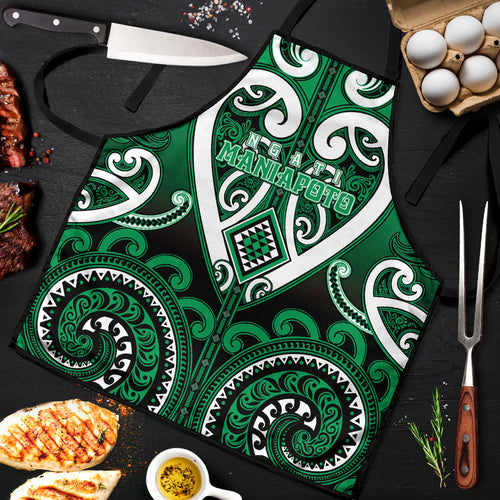 Aotearoa Ngati Maniapoto Apron Maori Tribal Pattern
