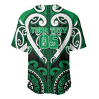 Custom Aotearoa Ngati Maniapoto Baseball Jersey Maori Tribal Pattern