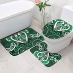 Aotearoa Ngati Maniapoto Bathroom Set Maori Tribal Pattern
