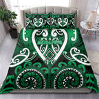 Aotearoa Ngati Maniapoto Bedding Set Maori Tribal Pattern