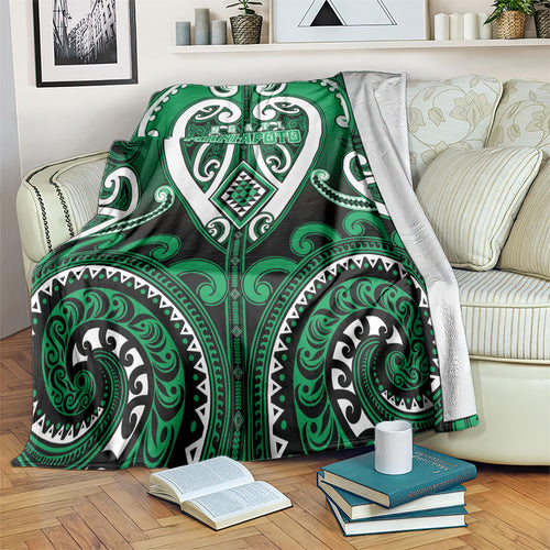 Aotearoa Ngati Maniapoto Blanket Maori Tribal Pattern
