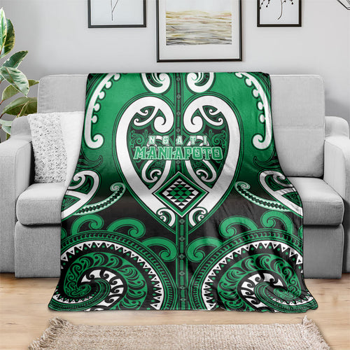 Aotearoa Ngati Maniapoto Blanket Maori Tribal Pattern