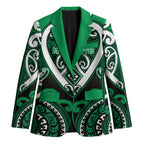 Custom Aotearoa Ngati Maniapoto Blazer Maori Tribal Pattern