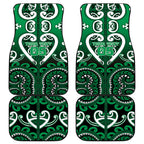Custom Aotearoa Ngati Maniapoto Car Mats Maori Tribal Pattern