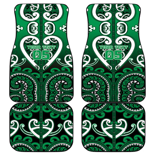 Custom Aotearoa Ngati Maniapoto Car Mats Maori Tribal Pattern