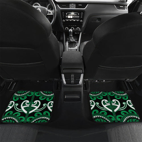 Custom Aotearoa Ngati Maniapoto Car Mats Maori Tribal Pattern