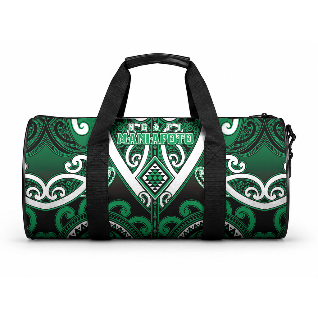Aotearoa Ngati Maniapoto Duffle Bag Maori Tribal Pattern