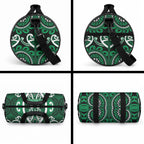 Aotearoa Ngati Maniapoto Duffle Bag Maori Tribal Pattern