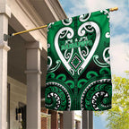 Aotearoa Ngati Maniapoto Garden Flag Maori Tribal Pattern