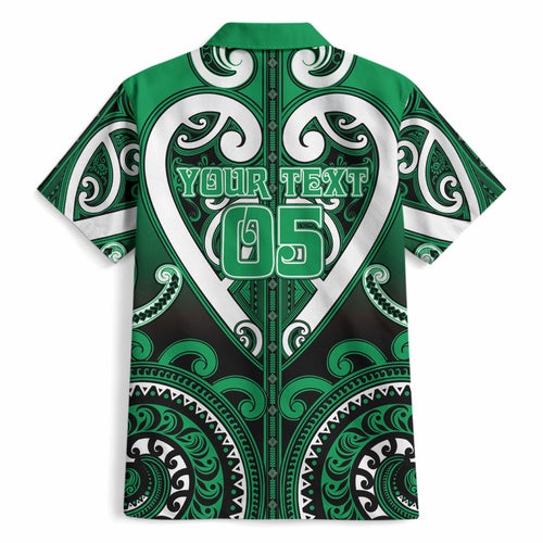 Custom Aotearoa Ngati Maniapoto Hawaiian Shirt Maori Tribal Pattern