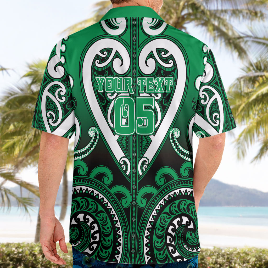 Custom Aotearoa Ngati Maniapoto Hawaiian Shirt Maori Tribal Pattern