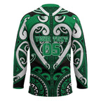 Custom Aotearoa Ngati Maniapoto Hockey Jersey Maori Tribal Pattern