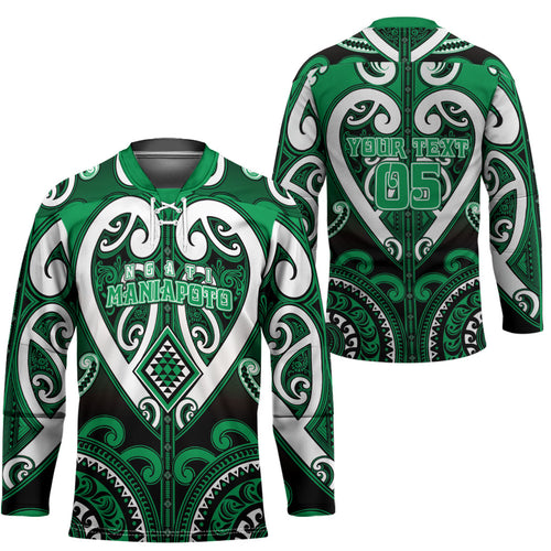 Custom Aotearoa Ngati Maniapoto Hockey Jersey Maori Tribal Pattern