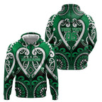 Custom Aotearoa Ngati Maniapoto Hoodie Maori Tribal Pattern