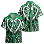 Custom Aotearoa Ngati Maniapoto Kid Hawaiian Shirt Maori Tribal Pattern