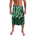 Custom Aotearoa Ngati Maniapoto Lavalava Maori Tribal Pattern