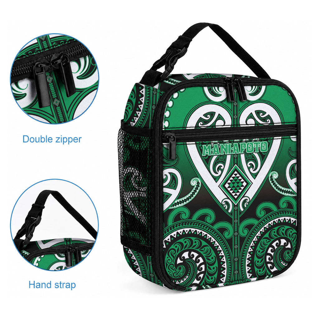 Aotearoa Ngati Maniapoto Lunch Bag Maori Tribal Pattern
