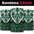 Aotearoa Ngati Maniapoto Neck Gaiter Maori Tribal Pattern