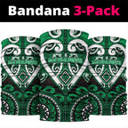 Aotearoa Ngati Maniapoto Neck Gaiter Maori Tribal Pattern