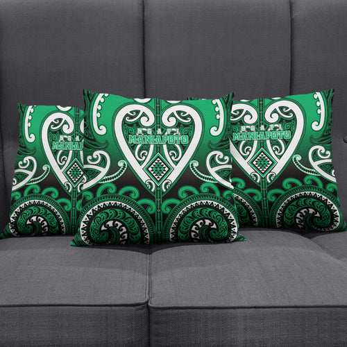 Aotearoa Ngati Maniapoto Pillow Cover Maori Tribal Pattern