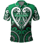 Custom Aotearoa Ngati Maniapoto Polo Shirt Maori Tribal Pattern