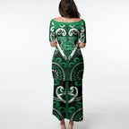 Custom Aotearoa Ngati Maniapoto Puletasi Maori Tribal Pattern