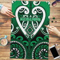 Aotearoa Ngati Maniapoto Puzzle Maori Tribal Pattern