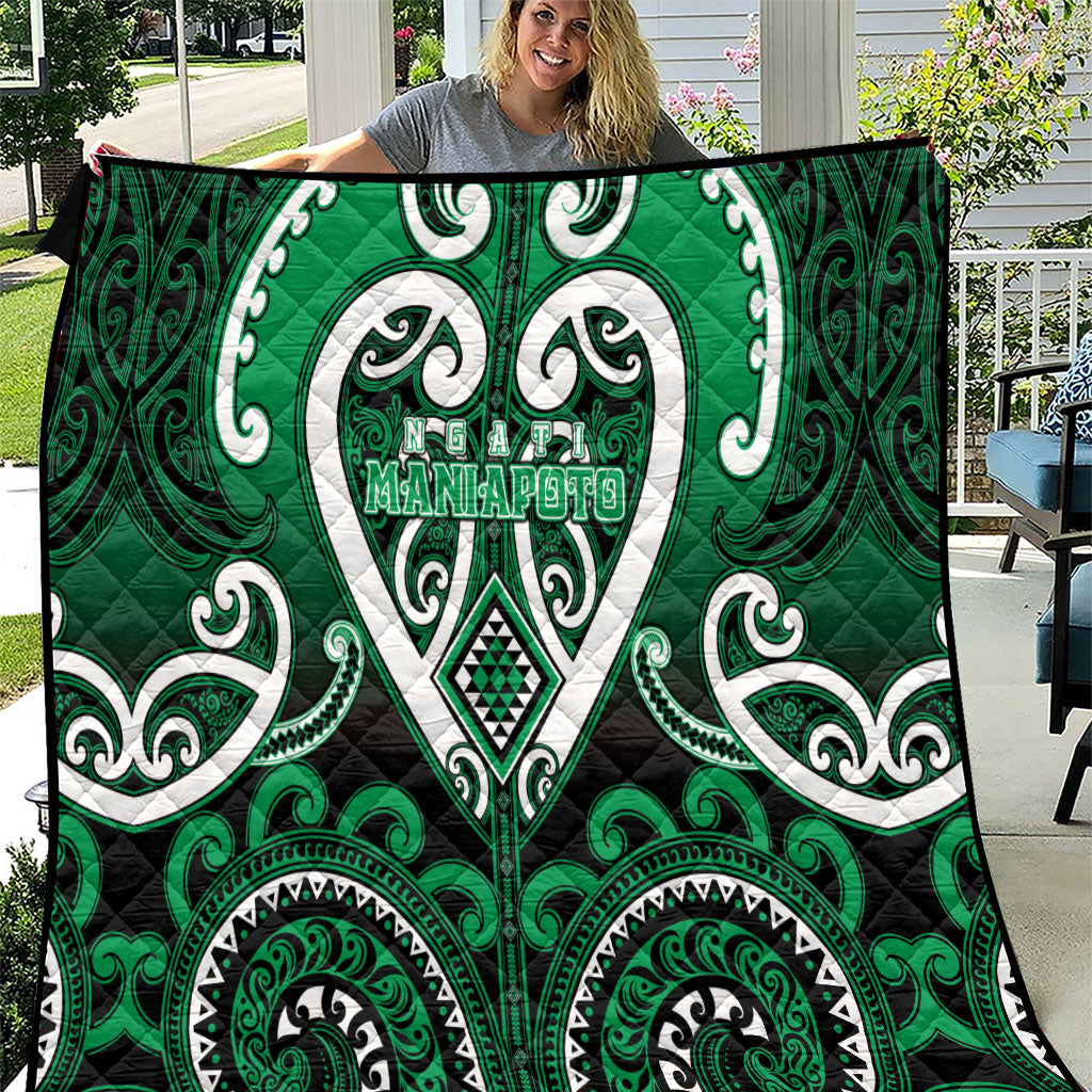 Aotearoa Ngati Maniapoto Quilt Maori Tribal Pattern