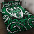 Aotearoa Ngati Maniapoto Quilt Bed Set Maori Tribal Pattern