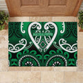 Aotearoa Ngati Maniapoto Rubber Doormat Maori Tribal Pattern
