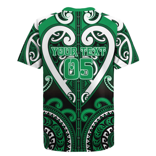 Custom Aotearoa Ngati Maniapoto Rugby Jersey Maori Tribal Pattern