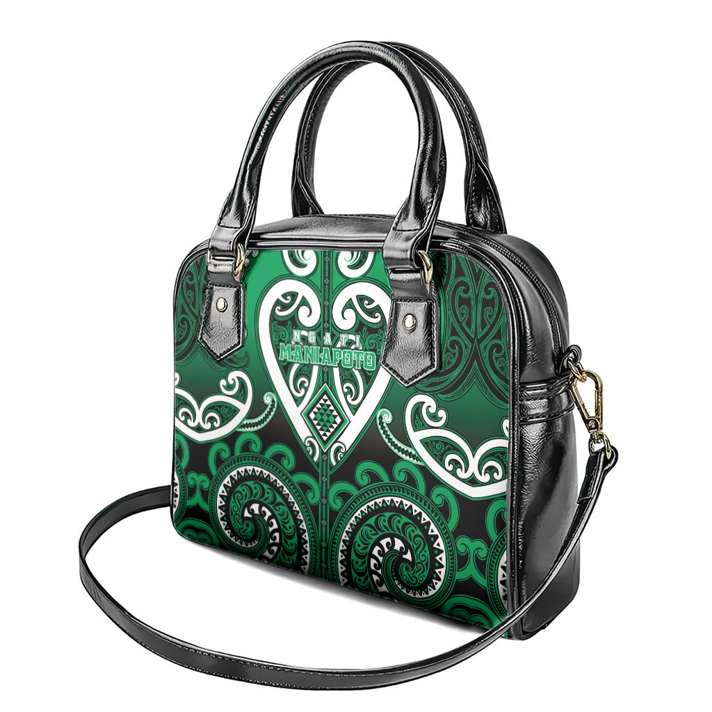Aotearoa Ngati Maniapoto Shoulder Handbag Maori Tribal Pattern
