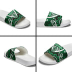 Aotearoa Ngati Maniapoto Slide Sandals Maori Tribal Pattern
