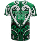 Custom Aotearoa Ngati Maniapoto T Shirt Maori Tribal Pattern