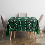 Aotearoa Ngati Maniapoto Tablecloth Maori Tribal Pattern