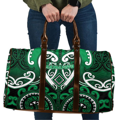 Aotearoa Ngati Maniapoto Travel Bag Maori Tribal Pattern