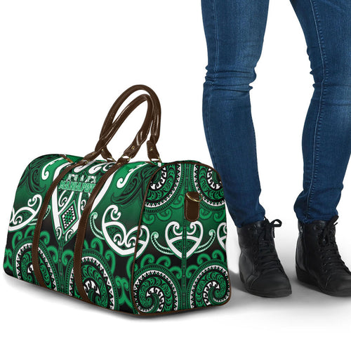 Aotearoa Ngati Maniapoto Travel Bag Maori Tribal Pattern