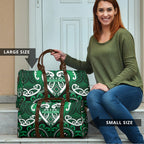 Aotearoa Ngati Maniapoto Travel Bag Maori Tribal Pattern