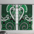Aotearoa Ngati Maniapoto Window Curtain Maori Tribal Pattern