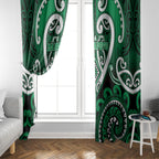 Aotearoa Ngati Maniapoto Window Curtain Maori Tribal Pattern