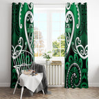 Aotearoa Ngati Maniapoto Window Curtain Maori Tribal Pattern