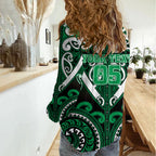 Custom Aotearoa Ngati Maniapoto Women Casual Shirt Maori Tribal Pattern
