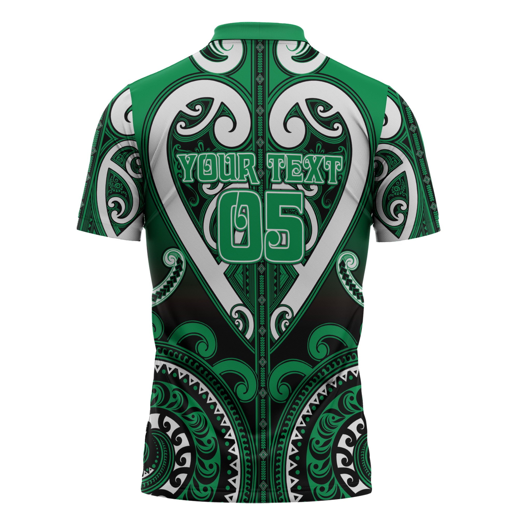 Custom Aotearoa Ngati Maniapoto Zipper Polo Shirt Maori Tribal Pattern